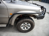 MCC BLACK SIDESTEP/RAIL KIT TO FIT 50MM BULLBAR FOR NISSAN PATROL 97-05