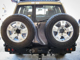 MCC REAR WHEEL CARRIER BAR WITH DUAL REAR WHEEL HOLDERS FOR NISSAN PATROL 97-05