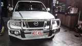 MCC FALCON ALUMINIUM A-FRAME BULLBAR WITHOUT FOG LIGHTS FOR NISSAN NAVARA 11-15