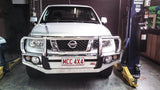 MCC FALCON ALUMINIUM A-FRAME BULLBAR WITHOUT FOG LIGHTS FOR NISSAN NAVARA 11-15
