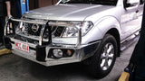 MCC FALCON ALUMINIUM A-FRAME BULLBAR WITHOUT FOG LIGHTS FOR NISSAN NAVARA 11-15