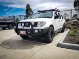 MCC FALCON BLACK LOOP BULLBAR WITH FOG LIGHTS FOR NISSAN NAVARA 11-15