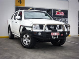 MCC BLACK SIDESTEP/RAIL KIT TO FIT 50MM BULLBAR FOR NISSAN NAVARA 04-10