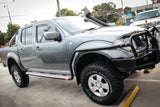 MCC CHROME INSERT SIDESTEP/RAIL KIT TO FIT 50MM BULLBAR FOR NISSAN NAVARA 04-10
