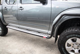 MCC BLACK SIDESTEP/RAIL KIT TO FIT 50MM BULLBAR FOR NISSAN NAVARA 04-10