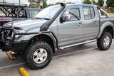 MCC BLACK SIDESTEP/RAIL KIT TO FIT 50MM BULLBAR FOR NISSAN NAVARA 04-10