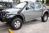 MCC CHROME INSERT SIDESTEP/RAIL KIT TO FIT 50MM BULLBAR FOR NISSAN NAVARA 04-10