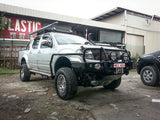 MCC CHROME INSERT SIDESTEP/RAIL KIT TO FIT 50MM BULLBAR FOR NISSAN NAVARA 04-10