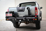 MCC REAR WHEEL CARRIER BAR WITH SINGLE JERRY CAN HOLDER FOR NISSAN NAVARA 04-10