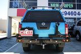 MCC REAR WHEEL CARRIER BAR WITH SINGLE JERRY CAN HOLDER FOR NISSAN NAVARA 04-10