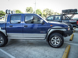 MCC BLACK SIDESTEP/RAIL KIT TO FIT 50MM BULLBAR FOR NISSAN NAVARA 97-15