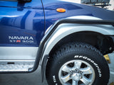 MCC BLACK SIDESTEP/RAIL KIT TO FIT 50MM BULLBAR FOR NISSAN NAVARA 97-15
