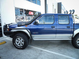 MCC CHROME INSERT SIDESTEP/RAIL KIT TO FIT 50MM BULLBAR FOR NISSAN NAVARA 97-15