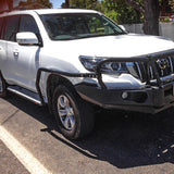 MCC CHROME INSERT SIDESTEP/RAIL KIT TO FIT 50MM BULLBAR FOR TOYOTA PRADO 17-20