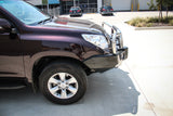 MCC FALCON BLACK LOOP BULLBAR WITH FOG LIGHTS FOR TOYOTA PRADO 09-17
