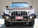 MCC FALCON STAINLESS LOOP BULLBAR WITHOUT FOG LIGHTS FOR TOYOTA PRADO 09-17
