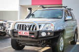 MCC FALCON TRIPLE LOOP BULLBAR WITH FOG LIGHTS FOR TOYOTA PRADO 02-09