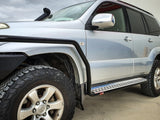 MCC BLACK SIDESTEP/RAIL KIT TO FIT 50MM BULLBAR FOR TOYOTA PRADO 02-09