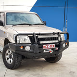 MCC FALCON A-FRAME BULLBAR WITH FOG LIGHTS FOR TOYOTA PRADO 96-02