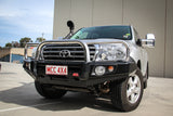 MCC FALCON TRIPLE LOOP BULLBAR WITH FOG LIGHTS FOR TOYOTA LANDCRUISER 07-15