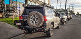 MCC REAR WHEEL CARRIER BAR WITH DUAL REAR WHEEL HOLDERS FOR TOYOTA LAND CRUISER 07-21