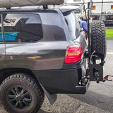 MCC REAR WHEEL CARRIER BAR WITH DUAL REAR WHEEL HOLDERS FOR TOYOTA LAND CRUISER 07-21
