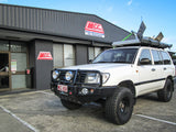 MCC FALCON A-FRAME BULLBAR WITH FOG LIGHTS FOR TOYOTA LANDCRUISER 98-07
