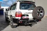 MCC REAR WHEEL CARRIER BAR WITH DUAL REAR WHEEL HOLDERS FOR TOYOTA LAND CRUISER 98-07