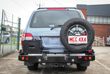 MCC REAR WHEEL CARRIER BAR WITH SINGLE JERRY CAN HOLDER FOR TOYOTA LAND CRUISER 98-07