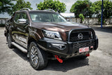 MCC PHOENIX SINGLE BLACK LOOP STEEL BULLBAR FOR NISSAN NAVARA 21-ON