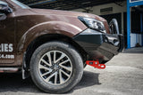 MCC PHOENIX SINGLE BLACK LOOP STEEL BULLBAR FOR NISSAN NAVARA 21-ON