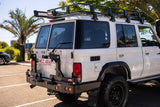 MCC REAR WHEEL CARRIER BAR WITH DUAL REAR WHEEL HOLDERS FOR TOYOTA LAND CRUISER 84-07