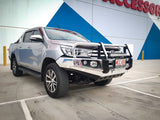 MCC FALCON ALUMINIUM A-FRAME BULLBAR WITHOUT FOG LIGHTS FOR TOYOTA HILUX 15-20