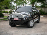MCC FALCON STAINLESS LOOP BULLBAR WITHOUT FOG LIGHTS FOR TOYOTA HILUX 15-20