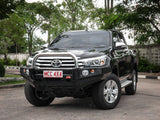 MCC FALCON STAINLESS LOOP BULLBAR WITH FOG LIGHTS FOR TOYOTA HILUX 15-20