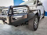 MCC BLACK SIDESTEP/RAIL KIT TO FIT 50MM BULLBAR FOR TOYOTA HILUX 15-ON