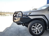 MCC CHROME INSERT SIDESTEP/RAIL KIT TO FIT 50MM BULLBAR FOR TOYOTA HILUX 15-ON