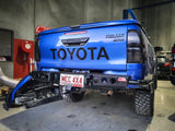MCC JACK REAR BAR WITH BLACK STEP PLATE FOR TOYOTA HILUX 15-ON