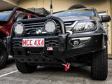 MCC PHOENIX SINGLE BLACK LOOP STEEL BULLBAR FOR HOLDEN COLORADO 7 12-16