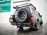 MCC REAR WHEEL CARRIER BAR WITH DUAL REAR WHEEL HOLDERS FOR HOLDEN RODEO RA7 03-11