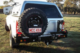 MCC REAR WHEEL CARRIER BAR WITH DUAL REAR WHEEL HOLDERS FOR HOLDEN COLORADO 12-19