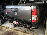 MCC JACK REAR BAR WITH BLACK STEP PLATE FOR HOLDEN COLORADO 12-19