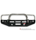 MCC FALCON TRIPLE LOOP BULLBAR WITH FOG LIGHTS FOR ISUZU DMAX 20-24