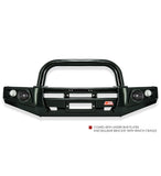 MCC FALCON BLACK LOOP BULLBAR WITH FOG LIGHTS FOR ISUZU DMAX 20-24