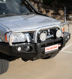 MCC FALCON TRIPLE LOOP BULLBAR WITH FOG LIGHTS FOR NISSAN NAVARA 97-15