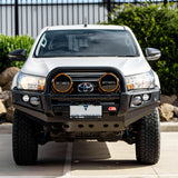 MCC FALCON BLACK LOOP BULLBAR WITHOUT FOG LIGHTS FOR TOYOTA HILUX 15-20