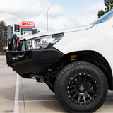 MCC FALCON BLACK LOOP BULLBAR WITHOUT FOG LIGHTS FOR TOYOTA HILUX 15-20