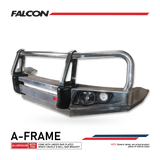 MCC FALCON ALUMINIUM A-FRAME BULLBAR WITHOUT FOG LIGHTS FOR NISSAN NAVARA 11-15