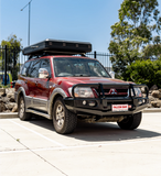 MCC FALCON A-FRAME BULLBAR WITH FOG LIGHTS FOR MITSUBISHI PAJERO 99-06