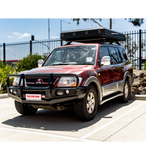 MCC FALCON A-FRAME BULLBAR WITH FOG LIGHTS FOR MITSUBISHI PAJERO 99-06